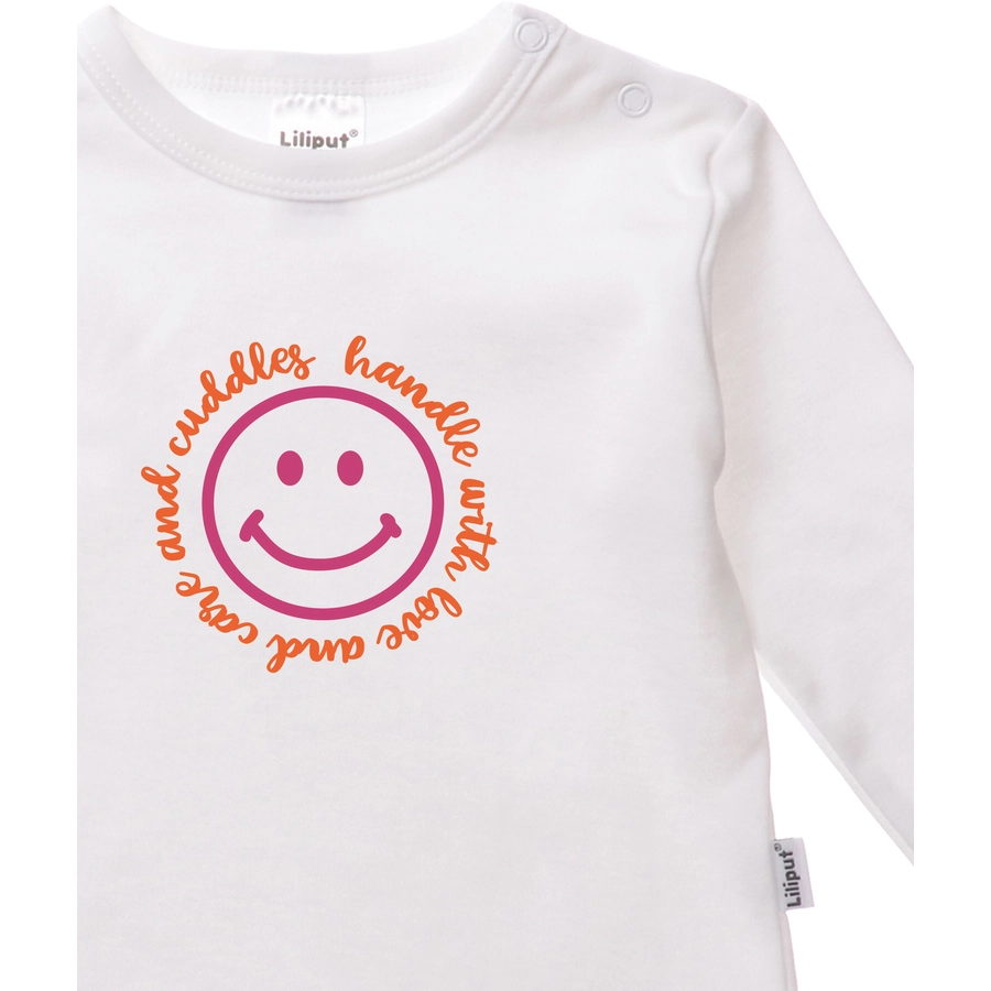 Liliput Langarmshirt 2er-Pack Tiny Human gelb weiss