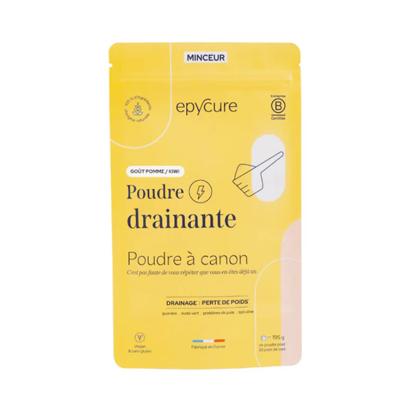 Epycure Poudre Drainante - Citron Vert 195g