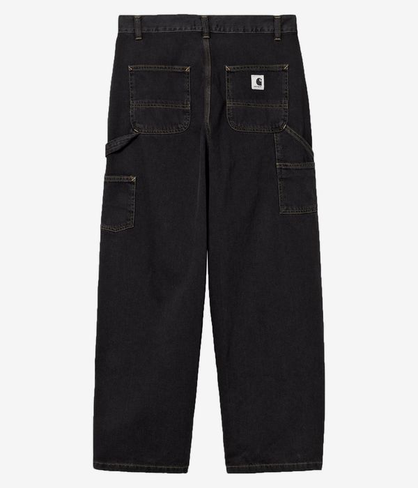 Carhartt WIP W' Brandon Double Knee Pant Maverick Jeans women (black stone washed)