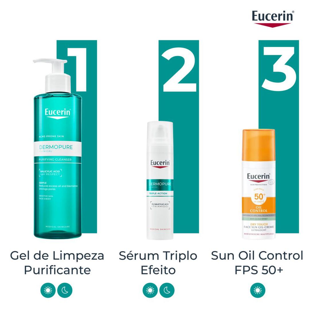 EUCERIN  DermoPure Gel de Limpeza Purificante - 400ml