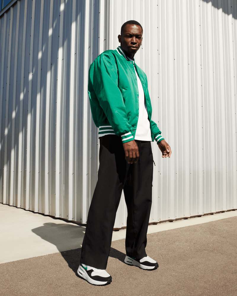 Chaussures Nike Air Max SYSTM Blanc & Vert pour homme