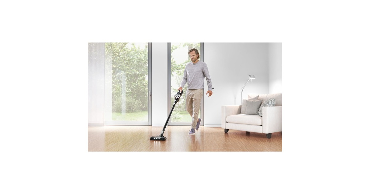 BoschAccu steelstofzuiger Unlimited 8 Gen2 BSS825ALL  (Zwart/wit, POWER FOR ALL ALLIANCE)
