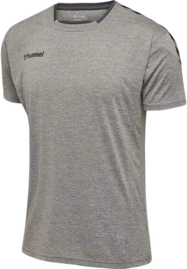 Hummel Authentich Poly trænings T-shirt Grå