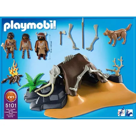 PLAYMOBIL® 5101 STEINZEIT Mammutknochen-Zelt mit Jägern