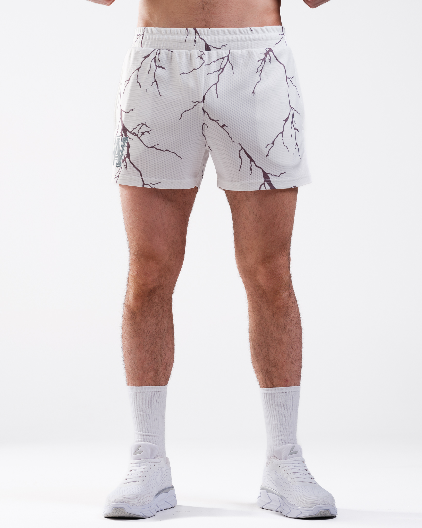 AWARE Mesh Shorts White
