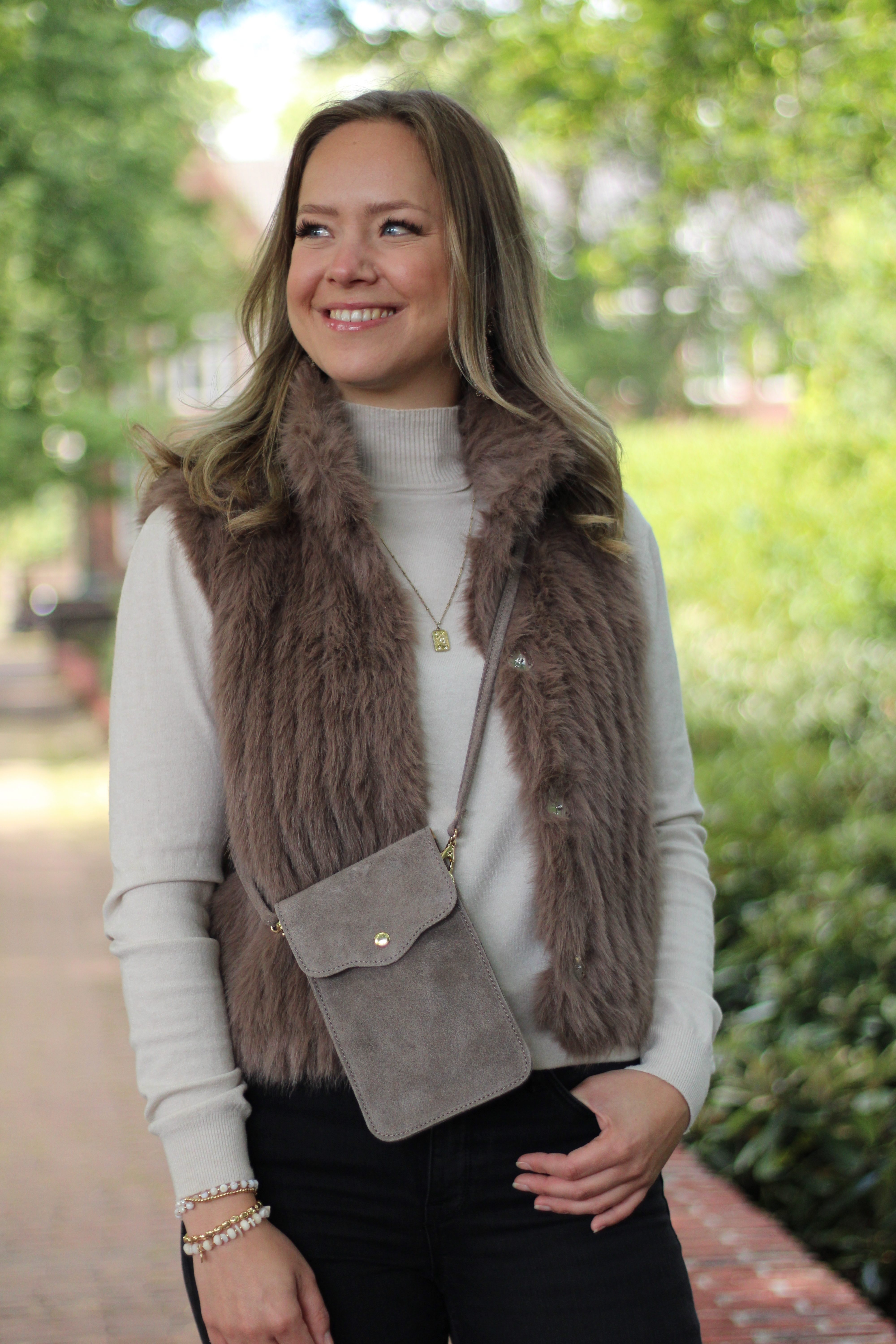Rino & Pelle - Dava Gilet With Closure - Toffee