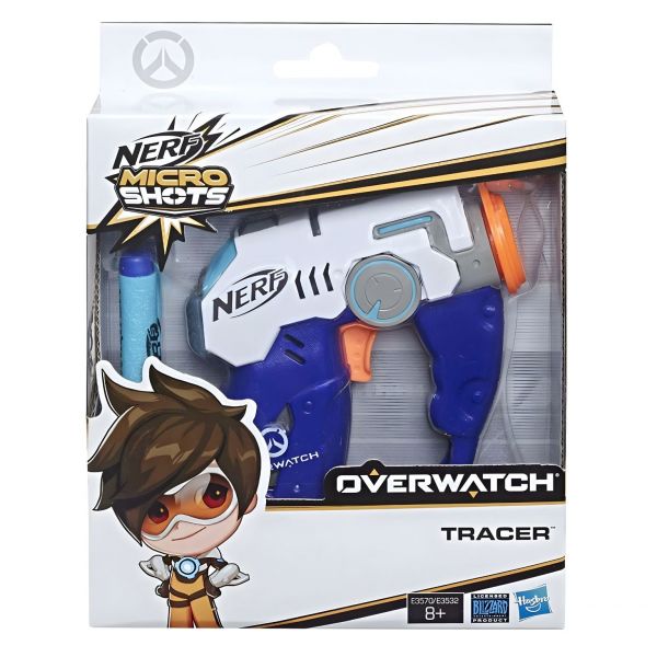 Hasbro Nerf Microshots Overwatch Tracer