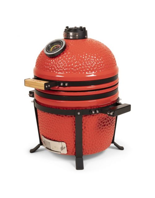 Patton Premium Kamado 15 Inch Table Red Devil - Barbecue - Ø 34 cm Rood