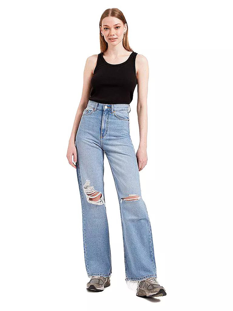 DR.DENIM Jeans Wide Fit ECHO hellblau