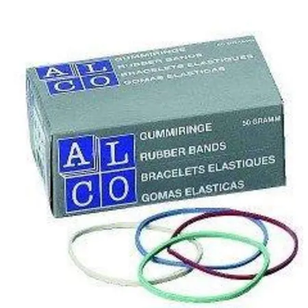 Alco 730 Gummiringe 50g, 40 mm, rot