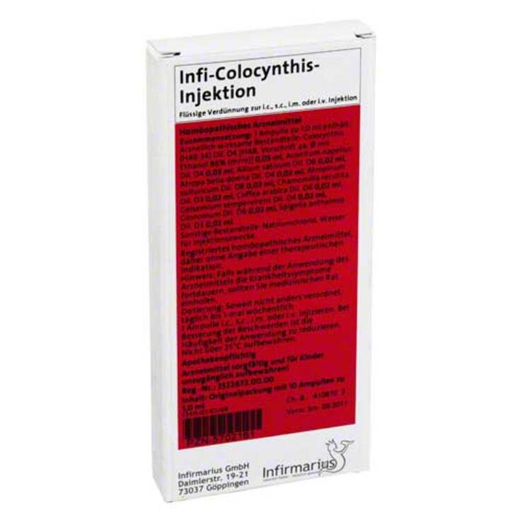 INFI Colocynthis Injektion, 10X1 ml