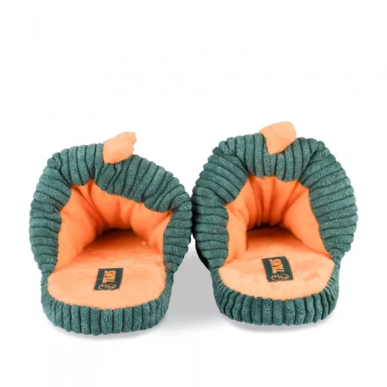 Chaussons dinosaure VERT TAMS