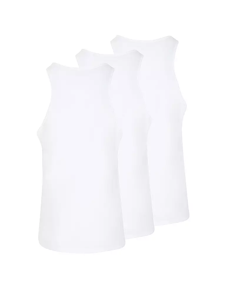 TOMMY HILFIGER Tanktop 3er Pkg weiss