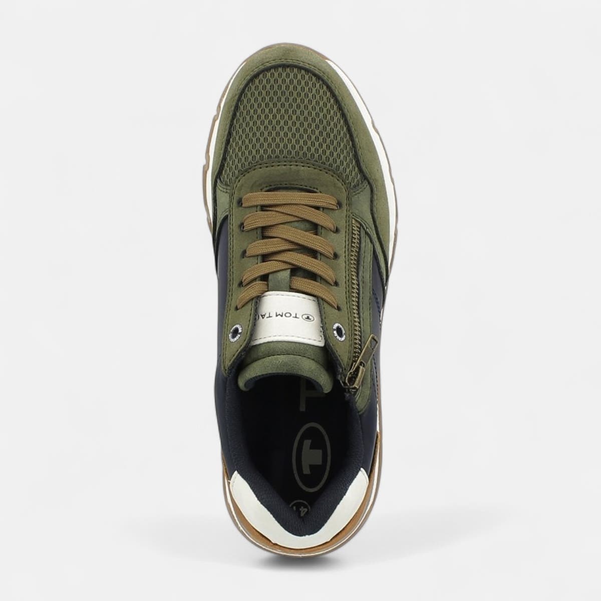 Baskets basses Homme kaki