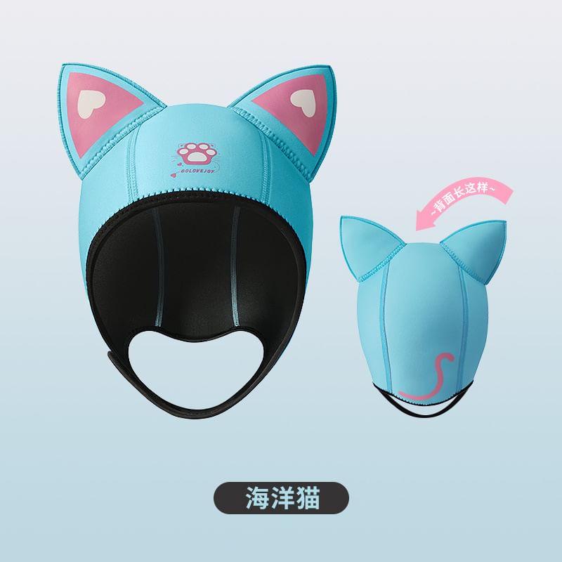 Rita Zita - Cat Ear Sport Snorkelkap