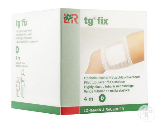 Lohmann & Rauscher Tg Fix Filet Tubulaire Tête Large - Petit Tronc New D 4m 1 Pièce (24243)