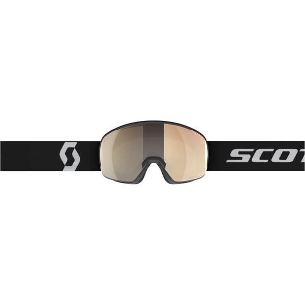 Masque de ski SCOTT SPHERE OTG LS MINERAL BLACK/WHITE / LIGHT SENSITIVE BRONZE CHROME