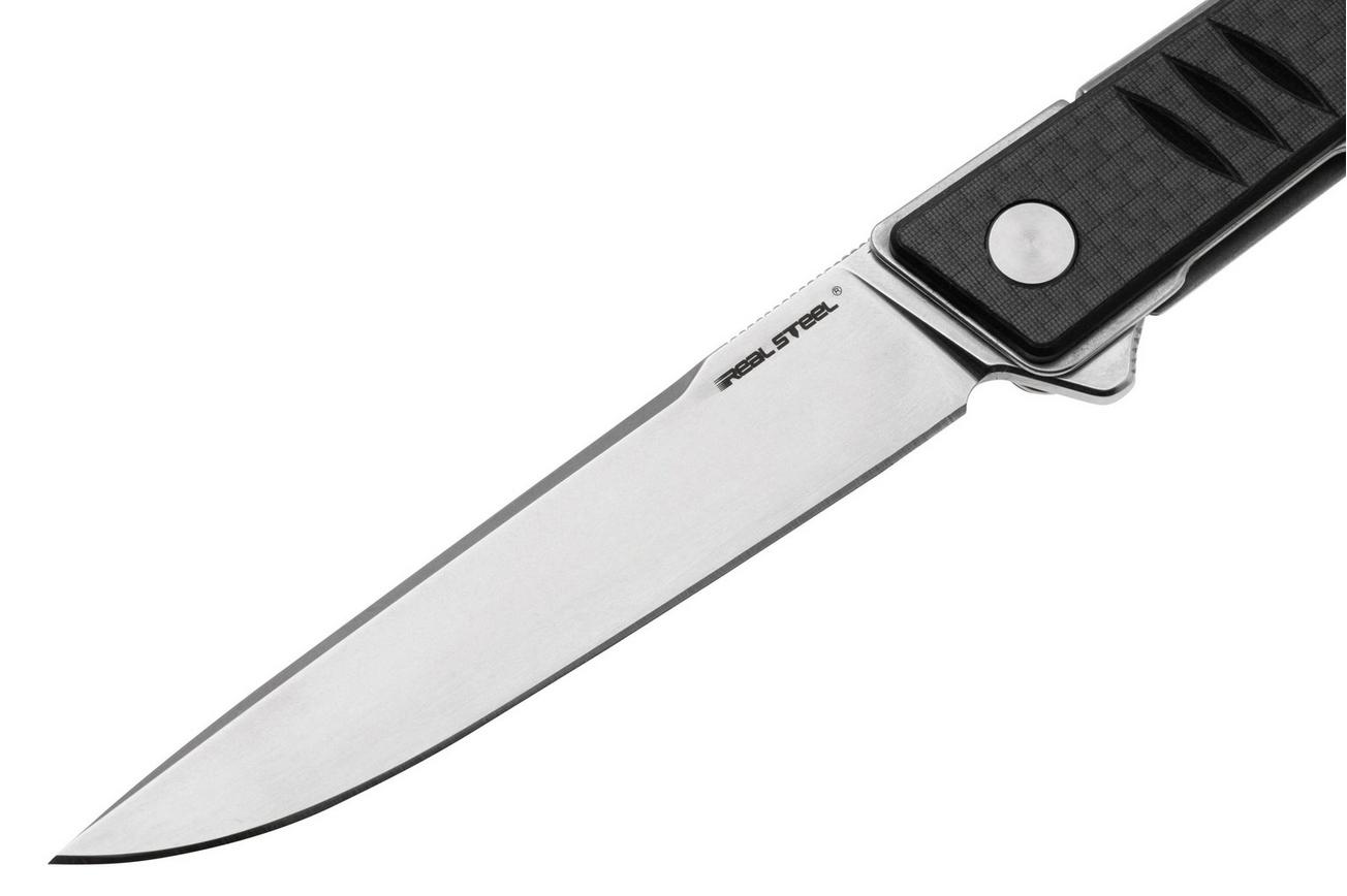 Real Steel Kikashi 8071CS Stonewashed 14C28N, Carbon Fiber G10, zakmes