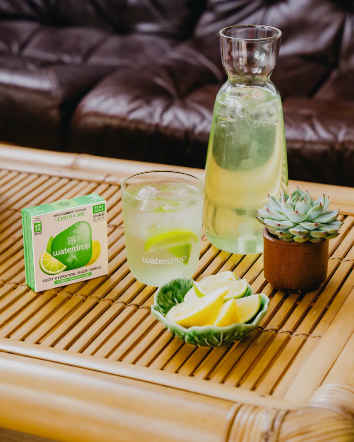 Waterdrop Microdrink Focus Bruistablet Lemon-Lime (12 stuks)