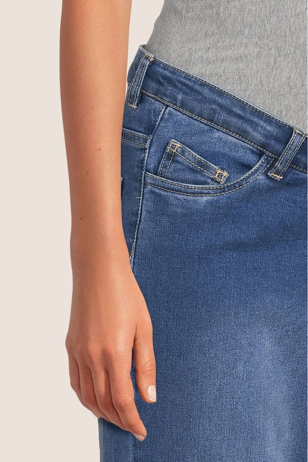 VERO MODA MATERNITY mom zwangerschapsjeans VMMZIA medium blue denim