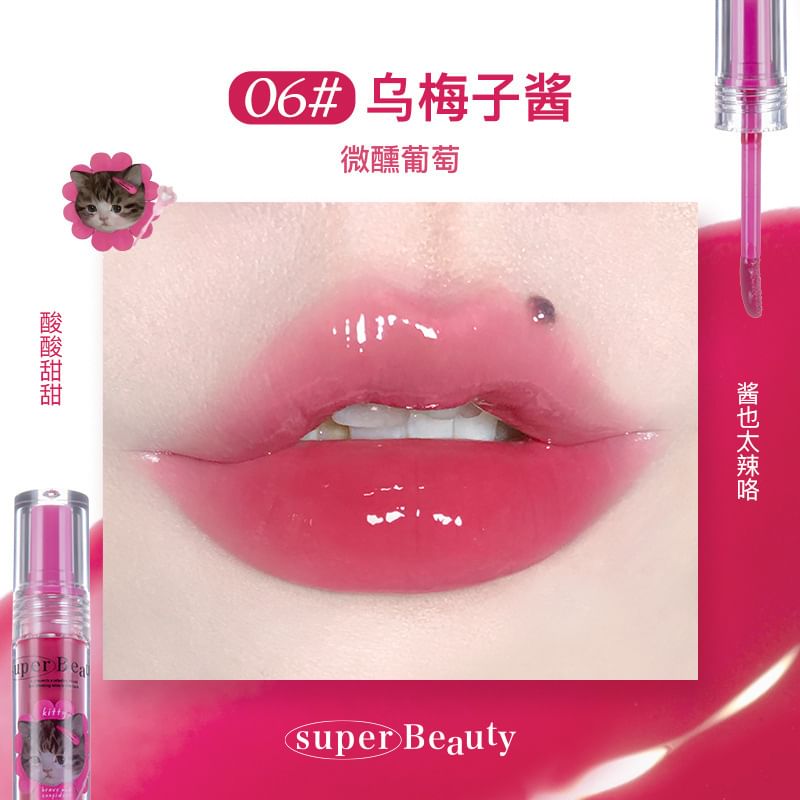 FLORTTE - Lipgloss Serum - 4 kleuren (5-7)