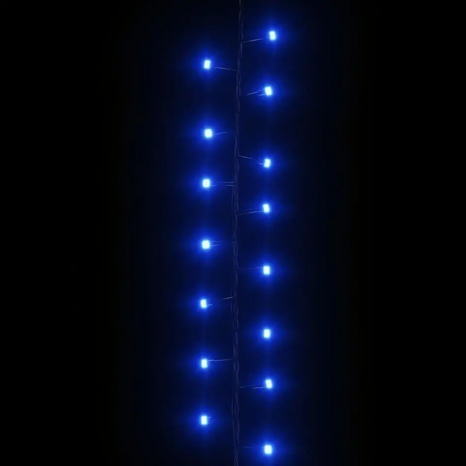 vidaXL - Led-slinger - Blue and dark green - 13 m