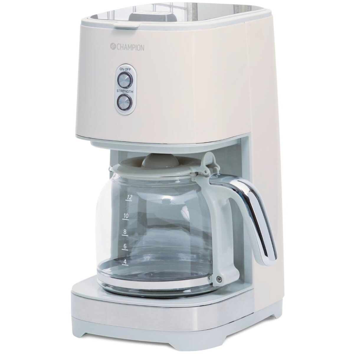 Kaffetrakter Creme White Series, 12 kopper (1,5 liter)
