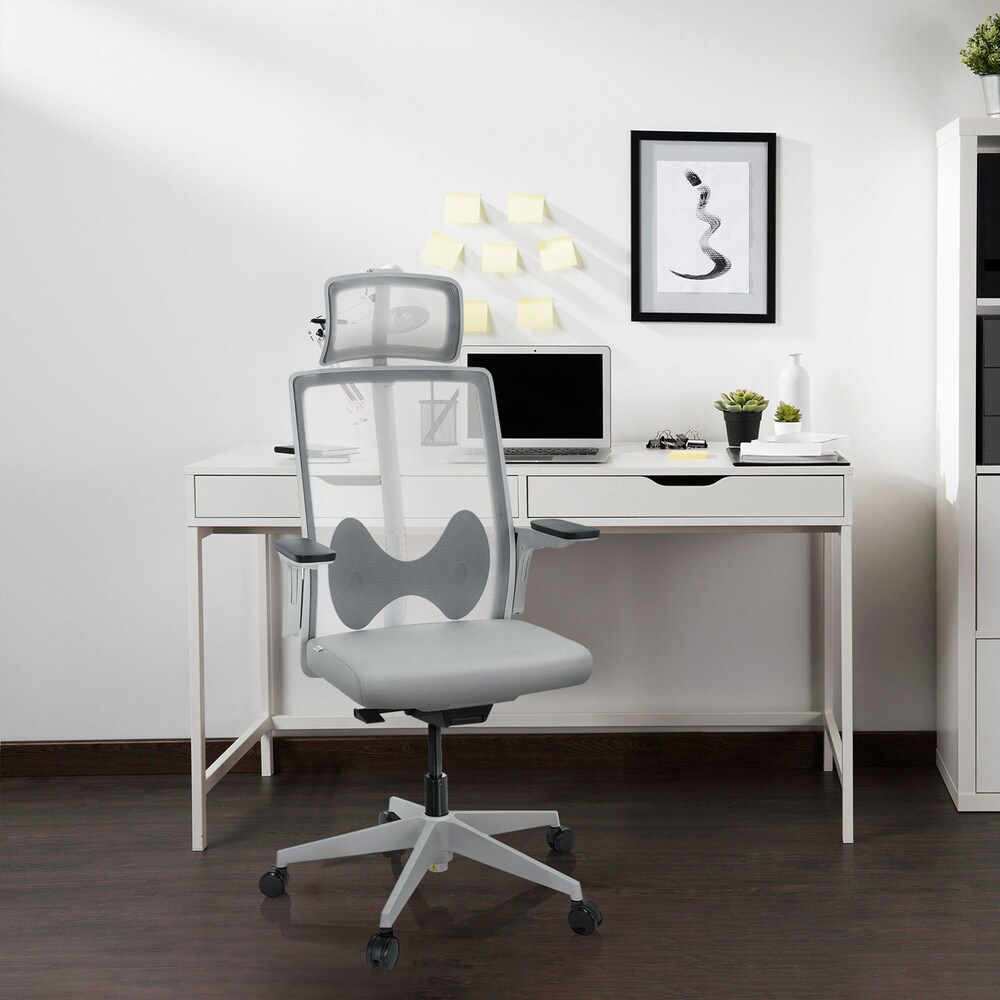 Profi Bürostuhl ARCEO W Stoff/Netzstoff mit Armlehnen (höhenverstellbar) hjh OFFICE