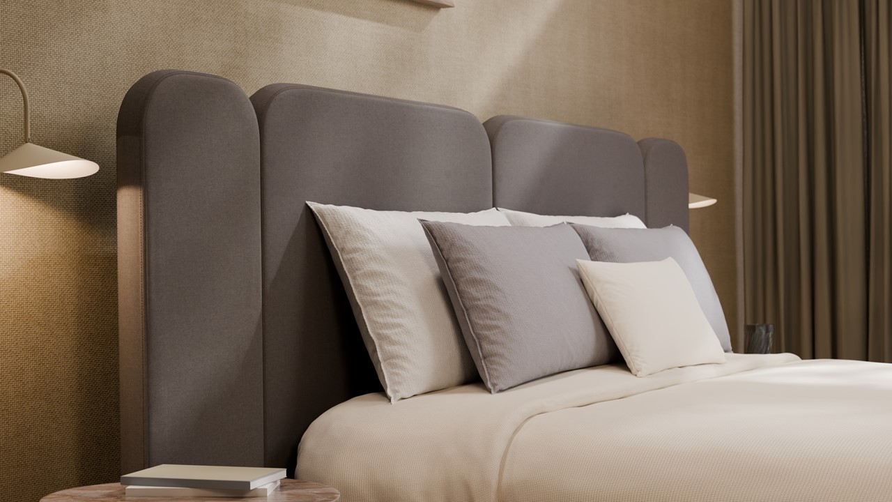 Elektrische boxspring Ridge met Kårlsson Excellence matras - Warm wool dark grey