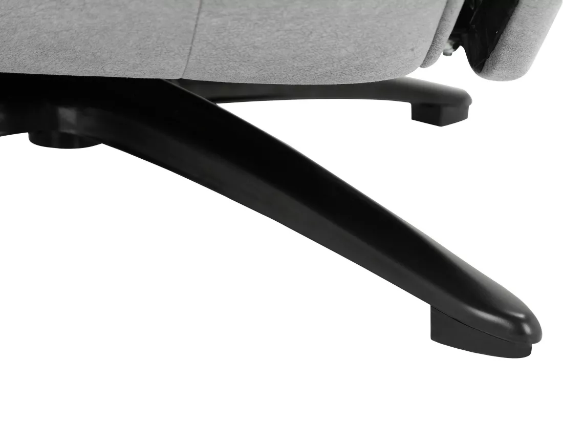 Madoc | Fauteuil de relaxation manuel en tissu Gris