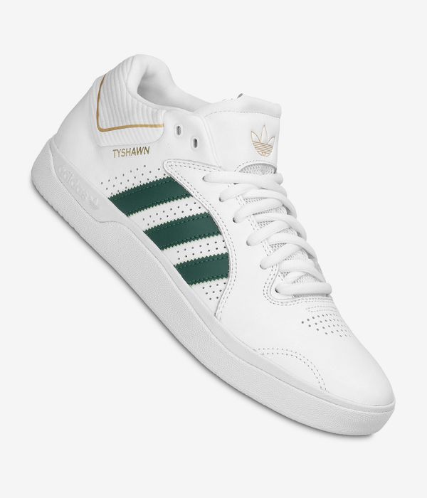 adidas Skateboarding Tyshawn Schuh (white dark green bluebird)