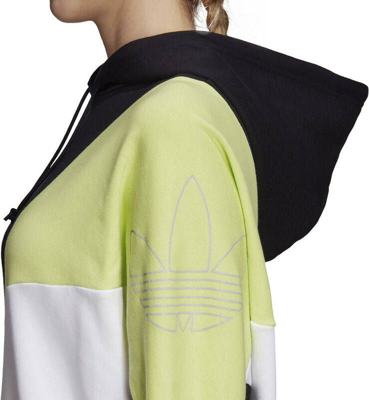 adidas Colorblock hættetrøje Sort