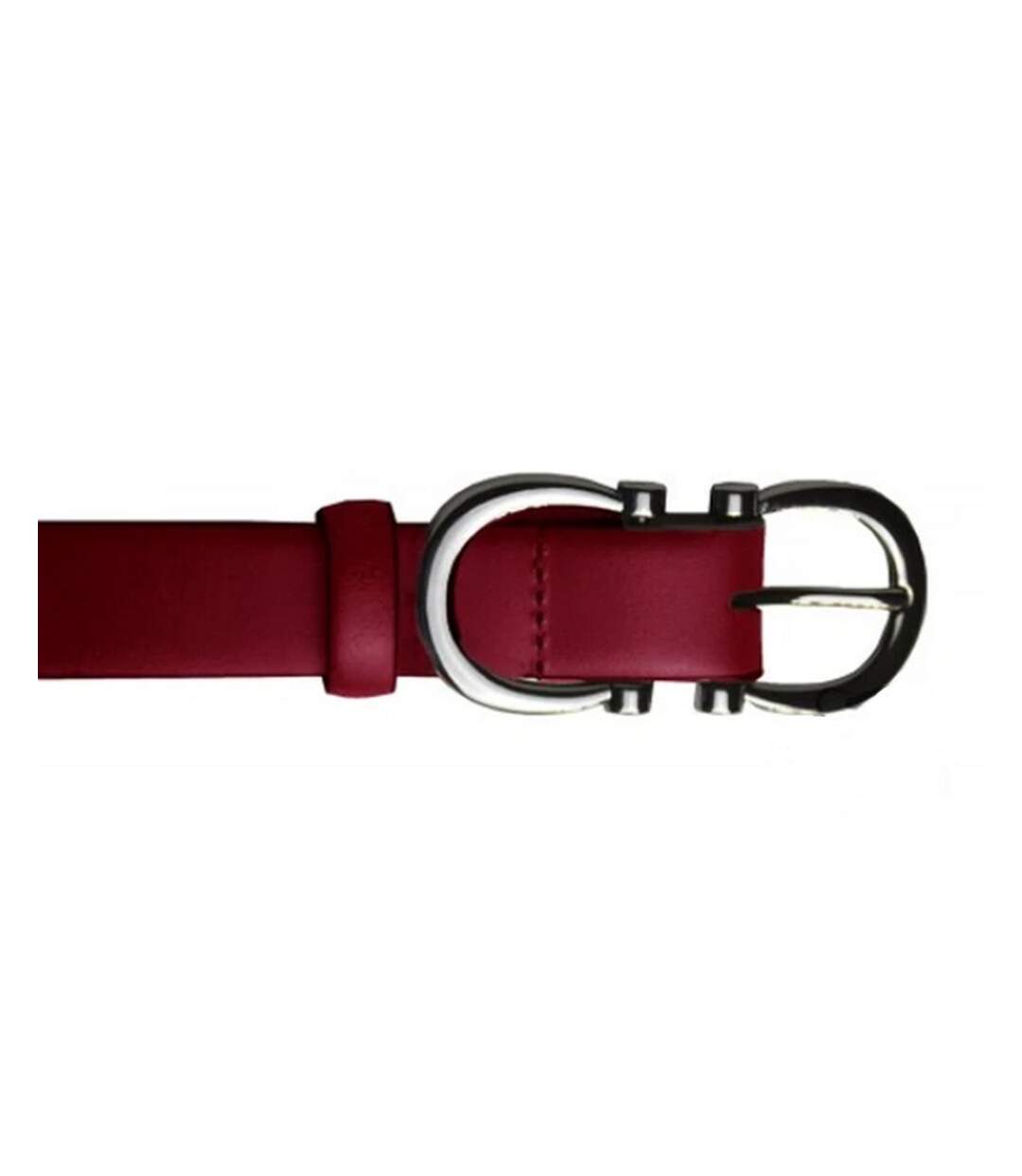 Eastern Counties Leather - Ceinture En Cuir Avec Boucle - Femme (Bordeaux) - UTEL243