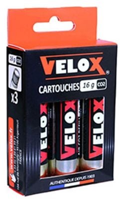 Velox Cartouche co² avec fil 16 grammes - 3 pièces en