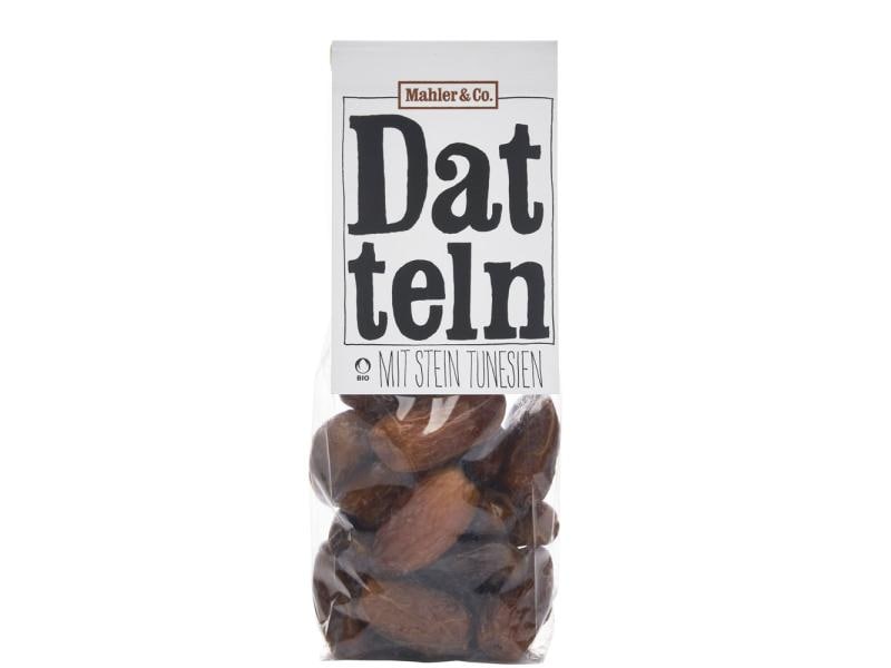 Mahler & Co. Bio Datteln mit Stein Deglet Nour 200 g Deglet Nour Datteln