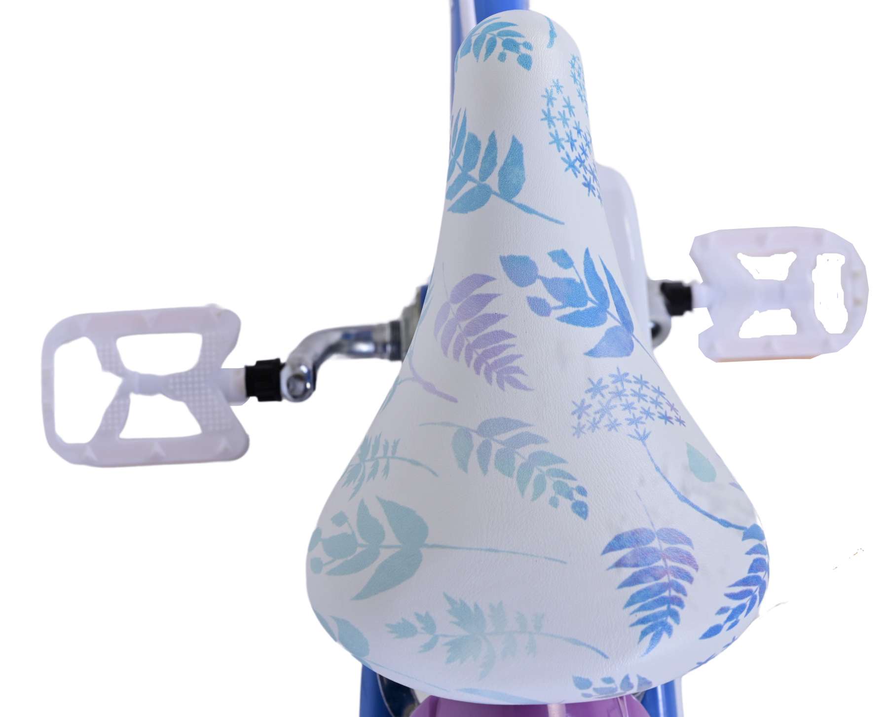 Kinderfahrrad Disney Frozen 2 für Mädchen 16 Zoll Kinderrad Blau/Lila
