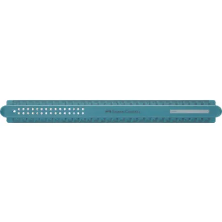 Faber-Castell Lineal 30 cm Sparkle bruchsicher, 1 Stück, 3-fach sortiert