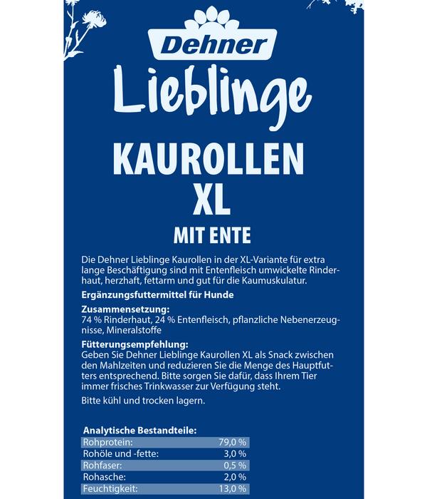 Dehner Lieblinge Hundesnack Kaurollen XL