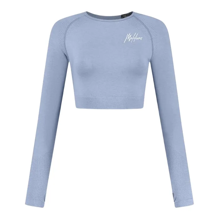 Malelions Sport Seamless Cropped Shirt Dames