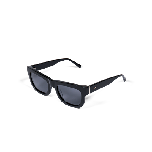MessyWeekend Don Solbriller, Grey/Black