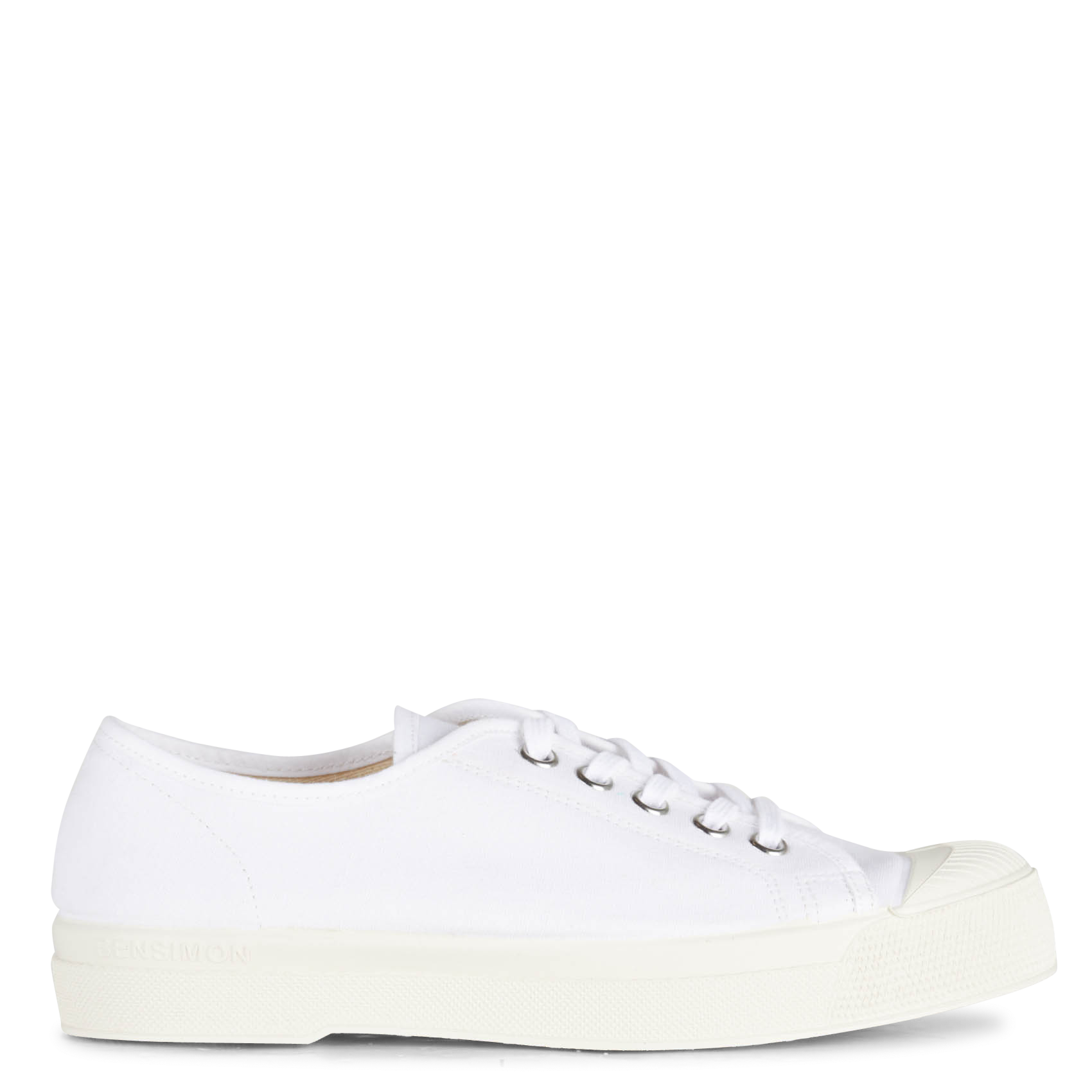 ROMY - Baskets basses en toile| Blanc