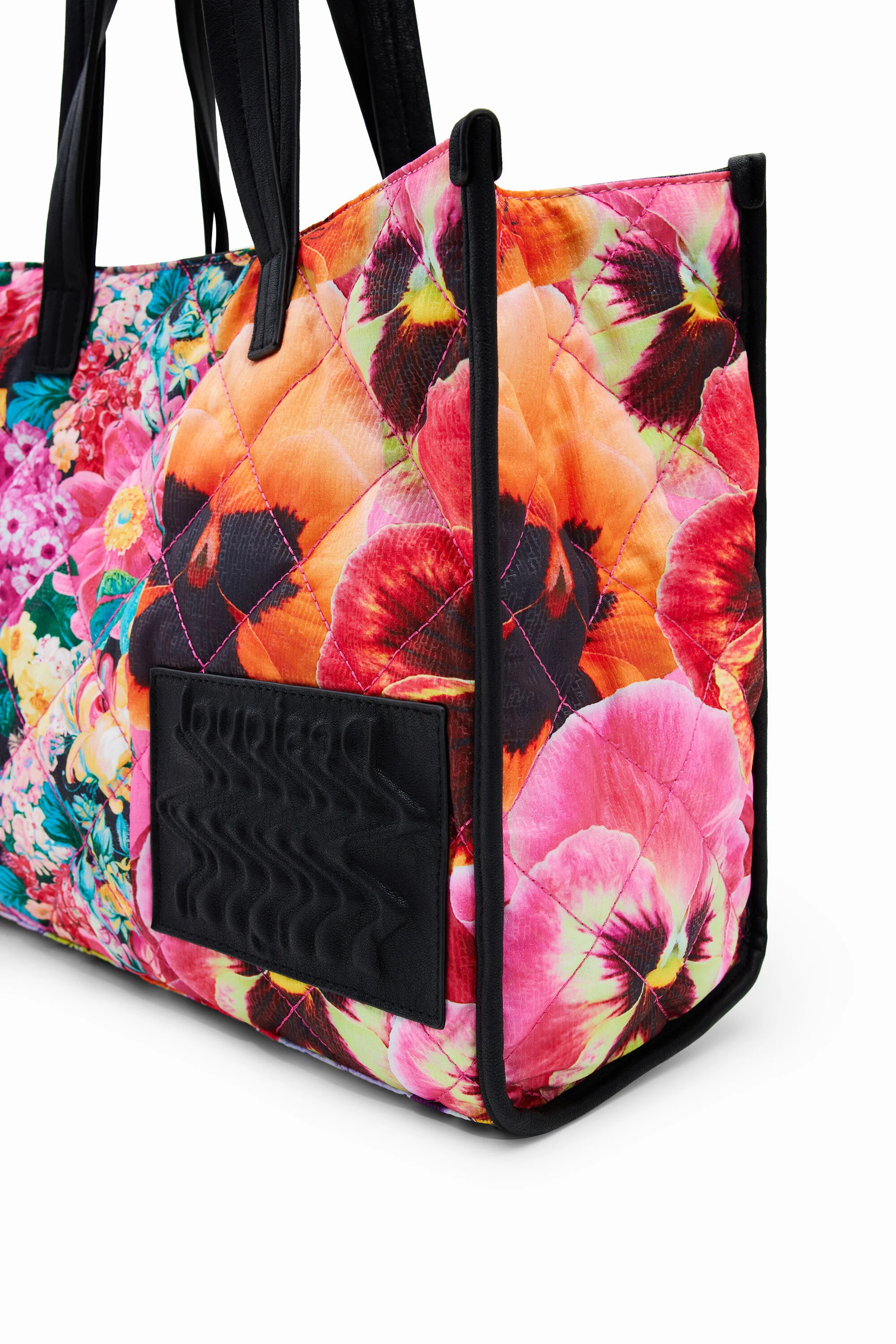 Patch floral extra grande para comprador
