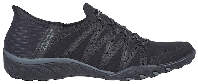 Skechers Slip-On Sneaker »BREATHE-EASY-ROLL-WITH-ME«  Freizeitschuh für Maschinenwäsche geeignet
