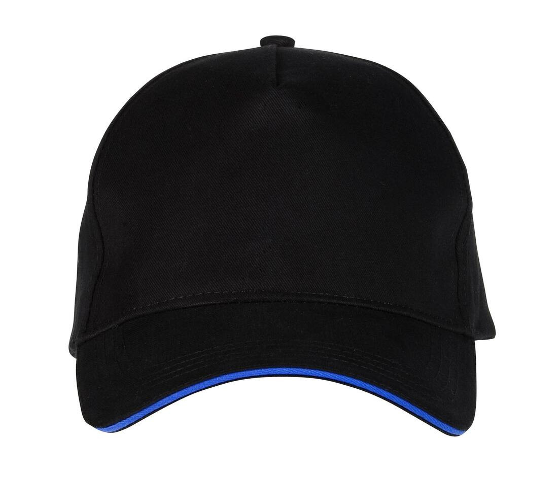 Black&Match BM910 - Casquette 5 Panneaux 100% Coton
