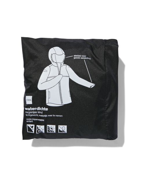veste de pluie pour adulte léger imperméable noir