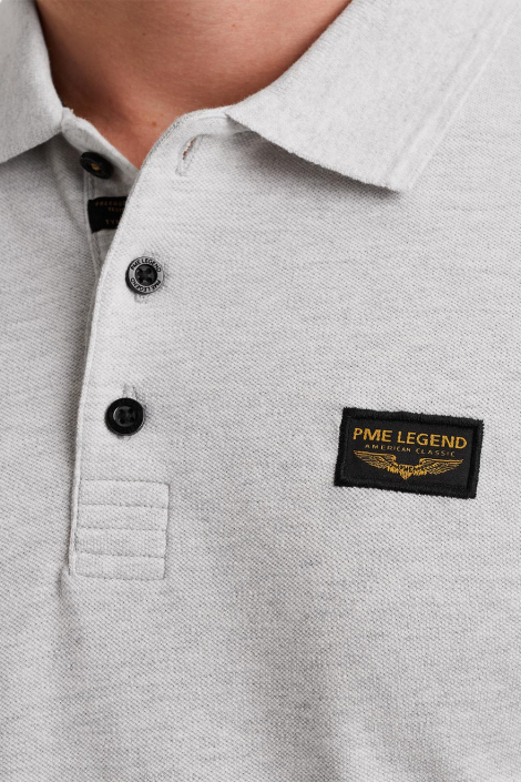 PME legend grijze heren polo
