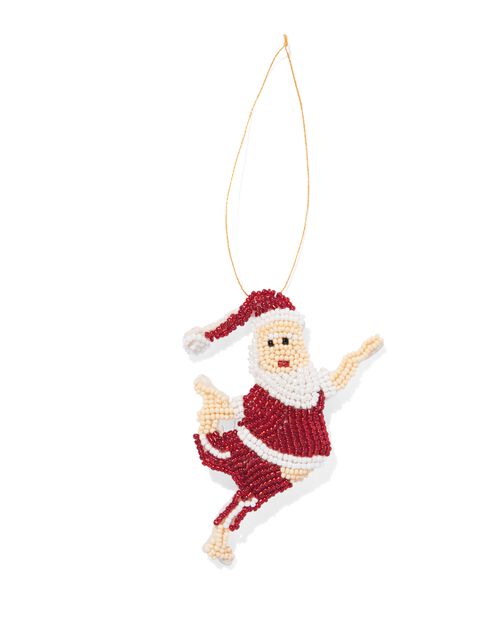 Suspension de Noël Père Noël yoga