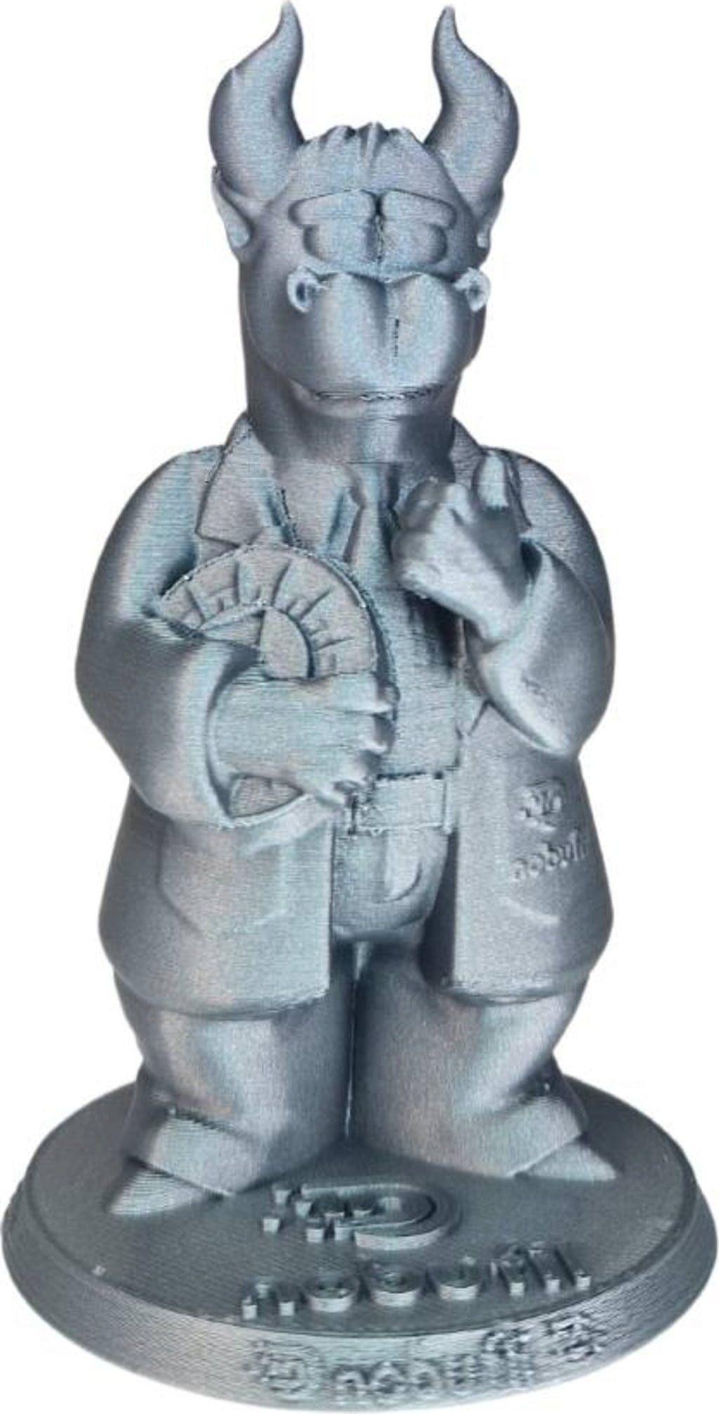 Nobufil  ABSx Silver, 1,75 mm / 1000 g    ABS Filament aus recycelten Kunststoffen