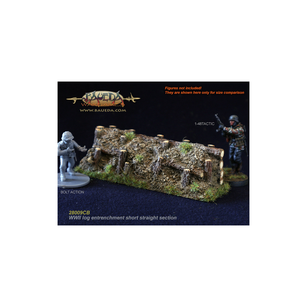 28mm Log entrenchment 8.5cm straight