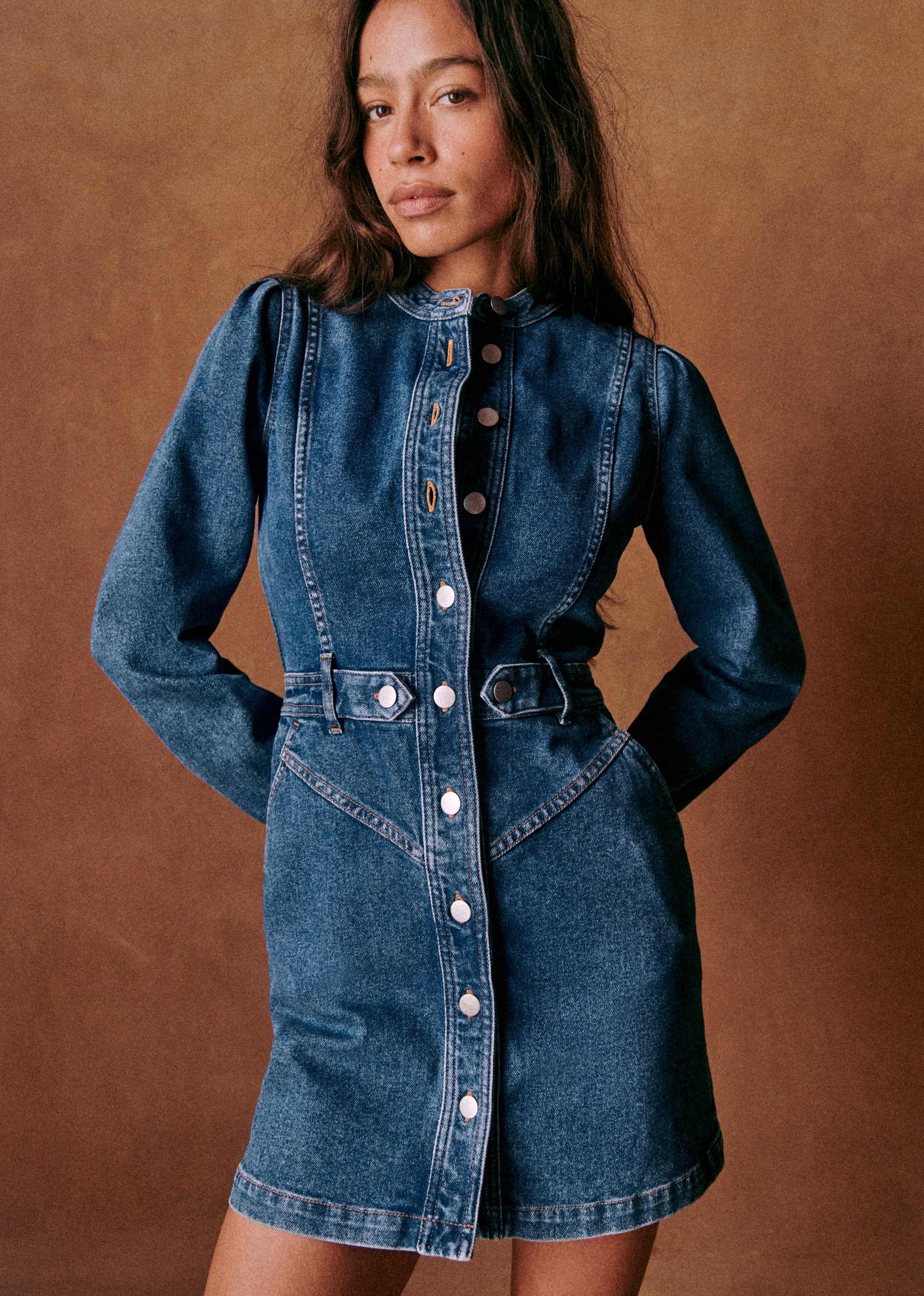 Robe Alberta - Denim - E-SHOP/ROBES 5905158